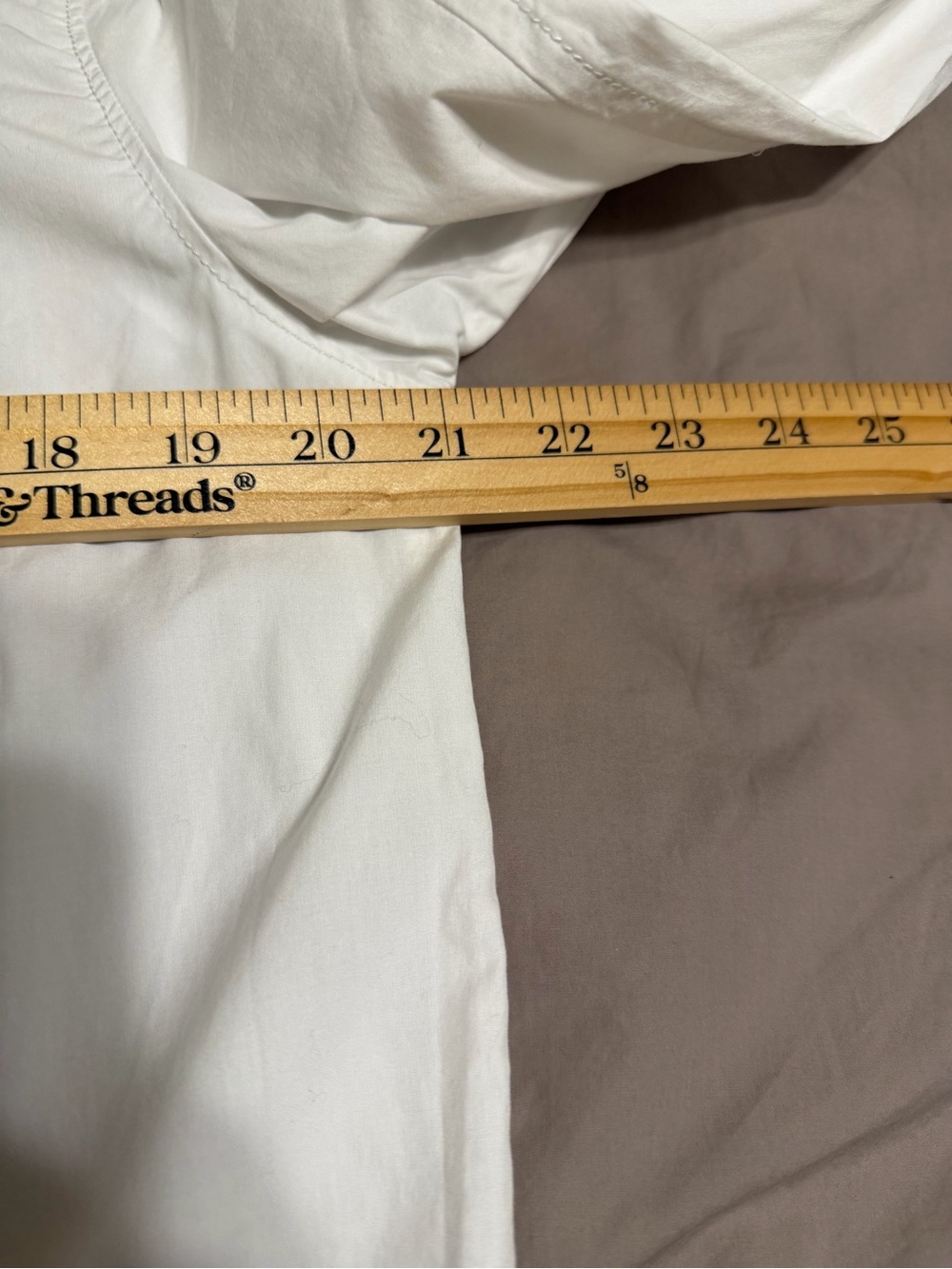 NEW Everlane Poplin Tie Back Top Womens Size XSmall White Lagenlook Minimalist - Picture 7 of 11
